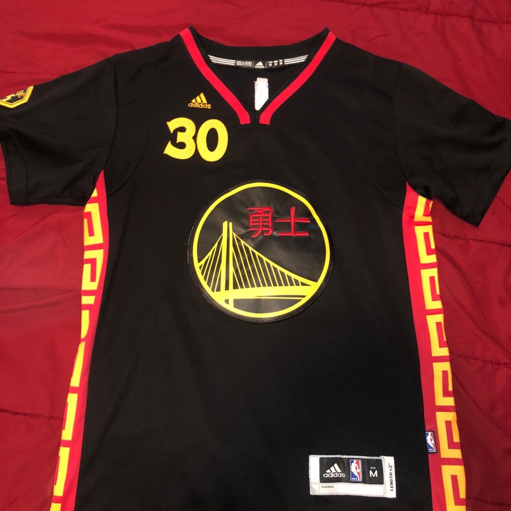 Stephen Curry Chinese NY Edition Jersey